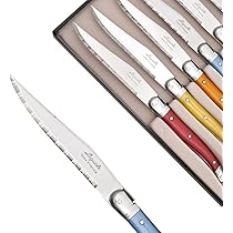Laguiole ラギオール　ステーキナイフ　13本セット Amazon.co.jp: ライヨール ステーキナイフ ギフトセット